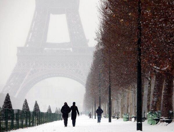 Invierno, Paris